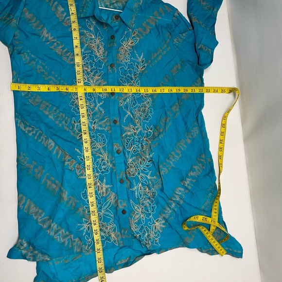 Soft surroundings womens tunic button down size xl - Picture 7 of 8